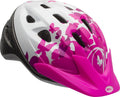 Bell Rally Child Helmet Pink/White Flutter - Comfortable Fit for Kids