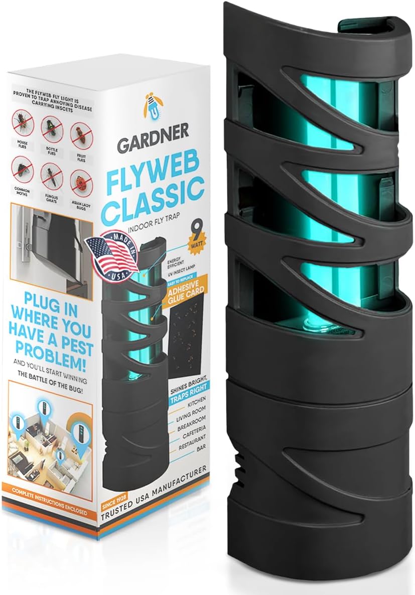 FlyWeb Fruit Fly Traps for Indoors - Effective Gnat Catcher