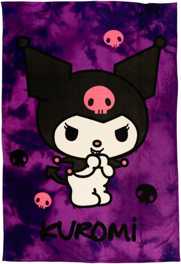 Kuromi Bedding Super Soft Cozy Blanket for Ultimate Comfort