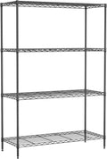 PayLessHere 4 Tier Shelving Unit 13.4in D 35W53.7in H - Heavy Duty