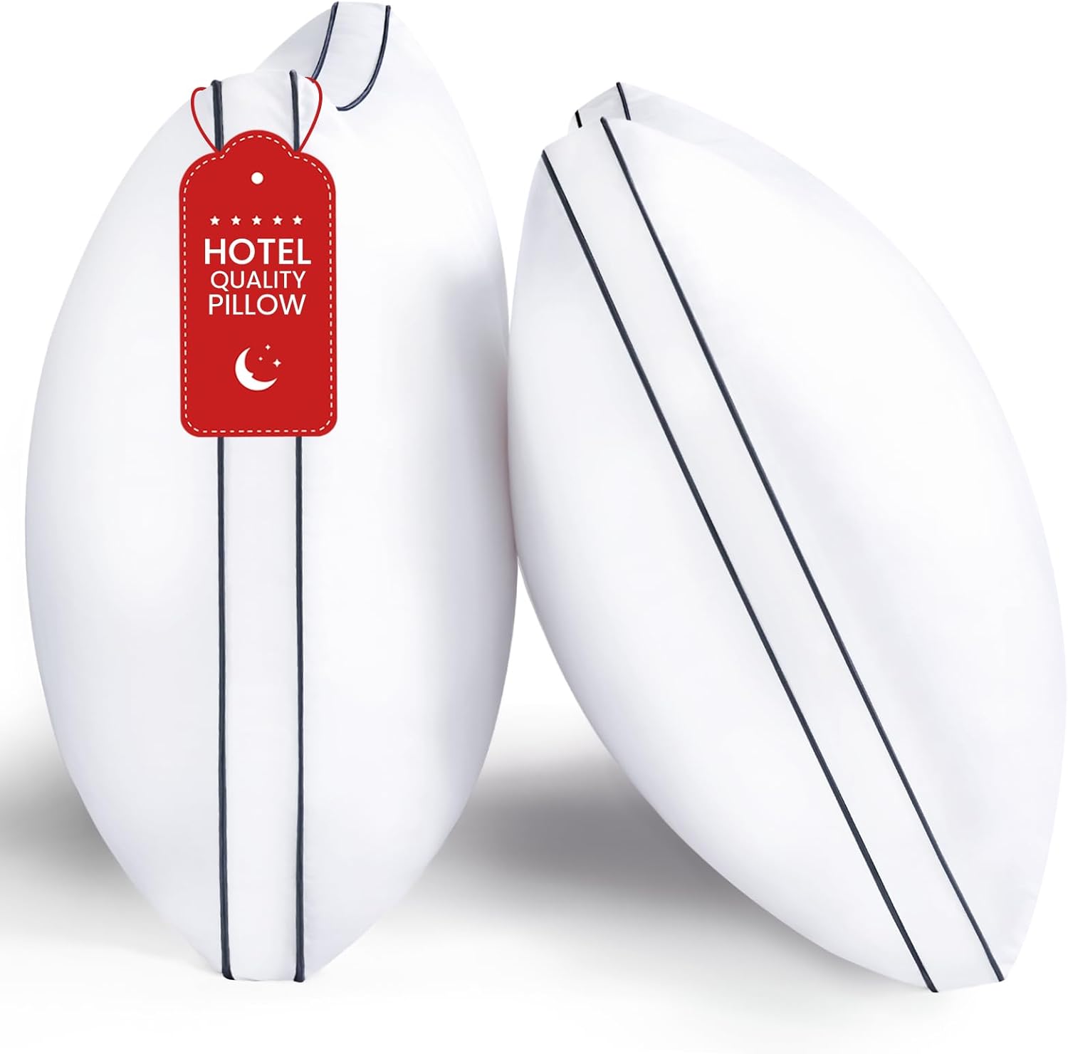 King Size Pillows Set of 2 for Ultimate Sleep Comfort