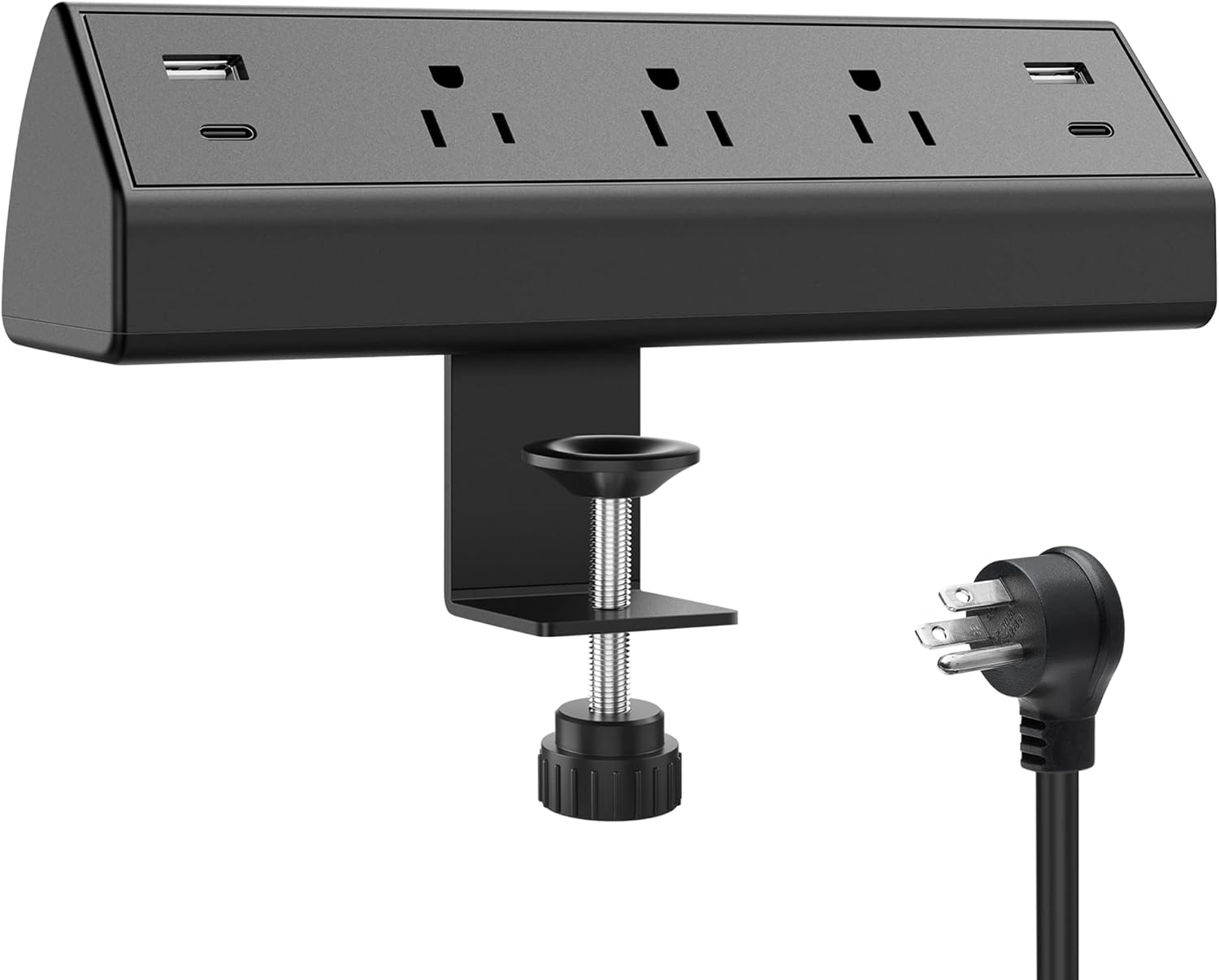 Jgstkcity Desk Clamp Power Strip: Fast 40W Charging Station