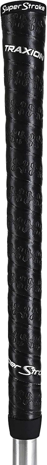 SuperStroke Traxion Wrap Gold Grip | Enhanced Feedback & Stability