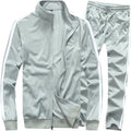 MACHLAB Men's Activewear Full Zip Warm Tracksuit Sports Set Polyester
