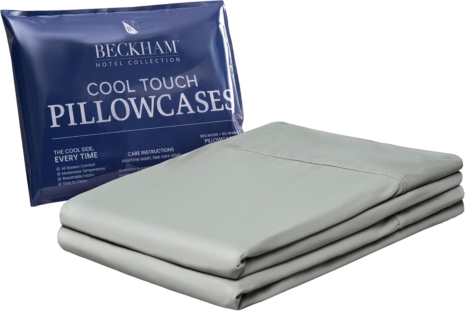 Cooling Pillowcases for Hot Sleepers - King Size Set of 2