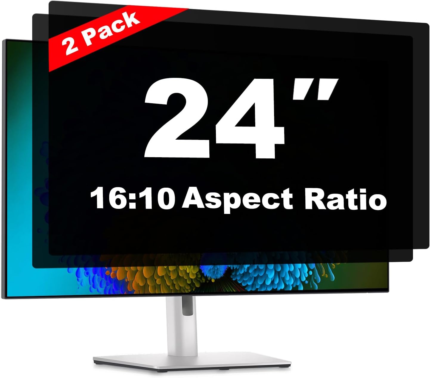 24 Inch Computer Privacy Screen Shield for Widescreen Monitors