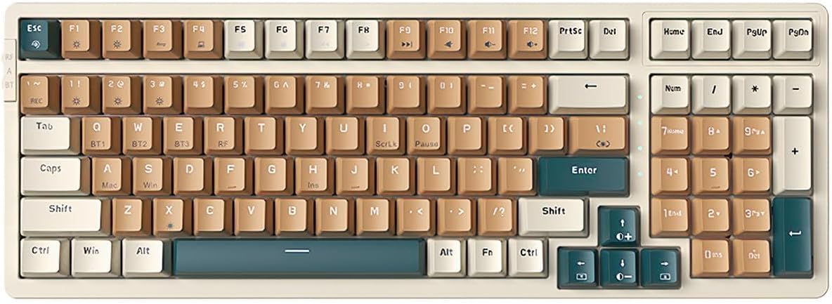 Qisan Wireless Mechanical Gaming Keyboard with RGB Backlighting