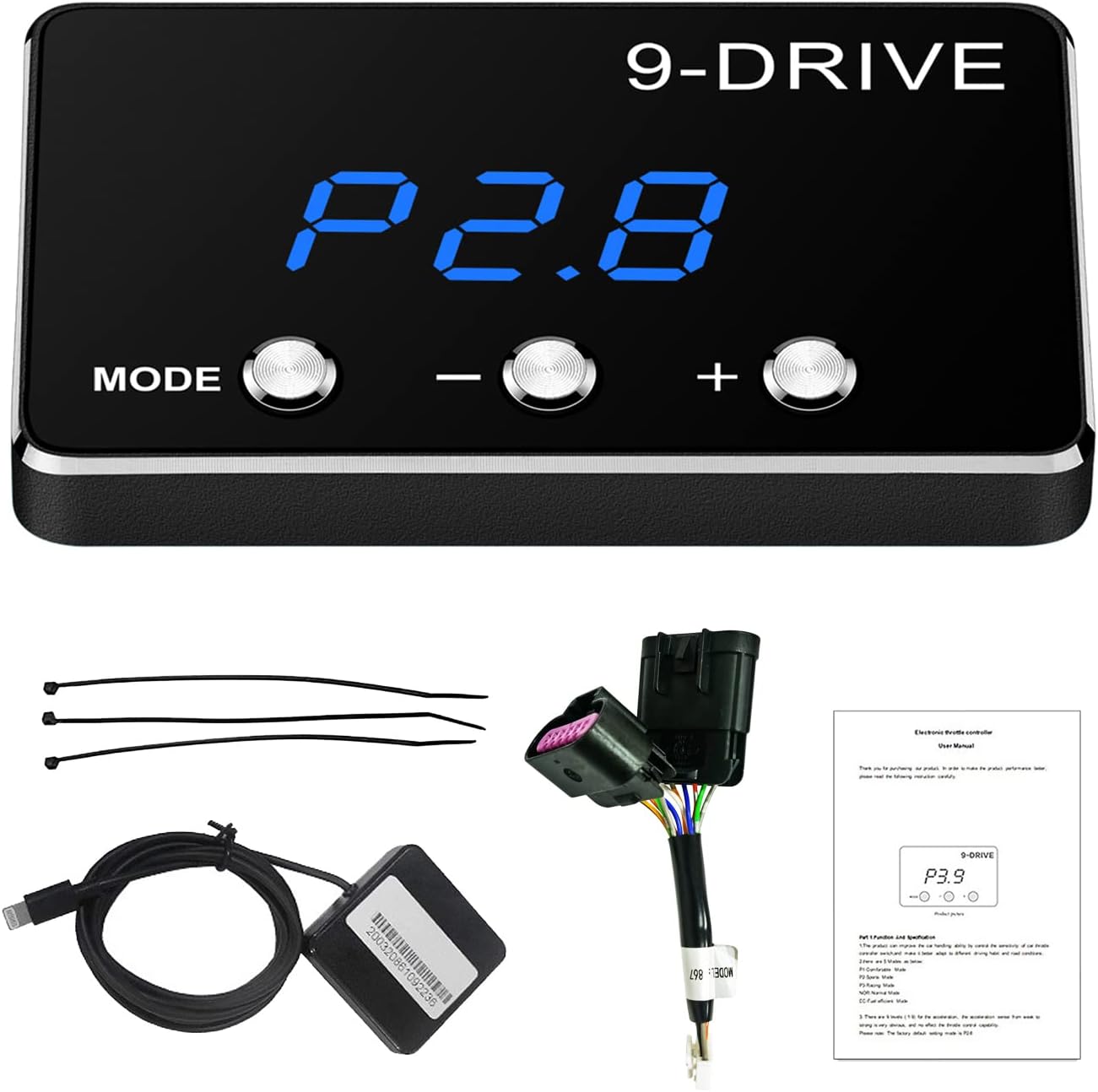 Throttle Response Controller with 9 Drive Modes for Toyota Models