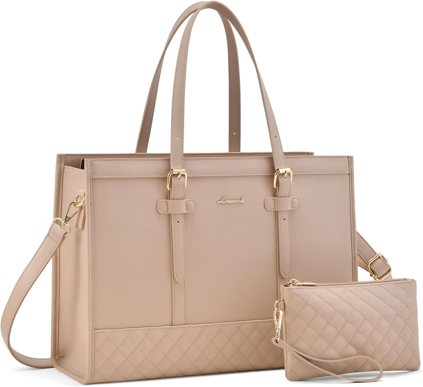 LOVEVOOK Laptop Bag for Women - Stylish and Functional Tote