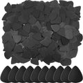 Black Guitar Picks 30 Pack 0.5mm Celluloid Plectrums - Versatile Pack