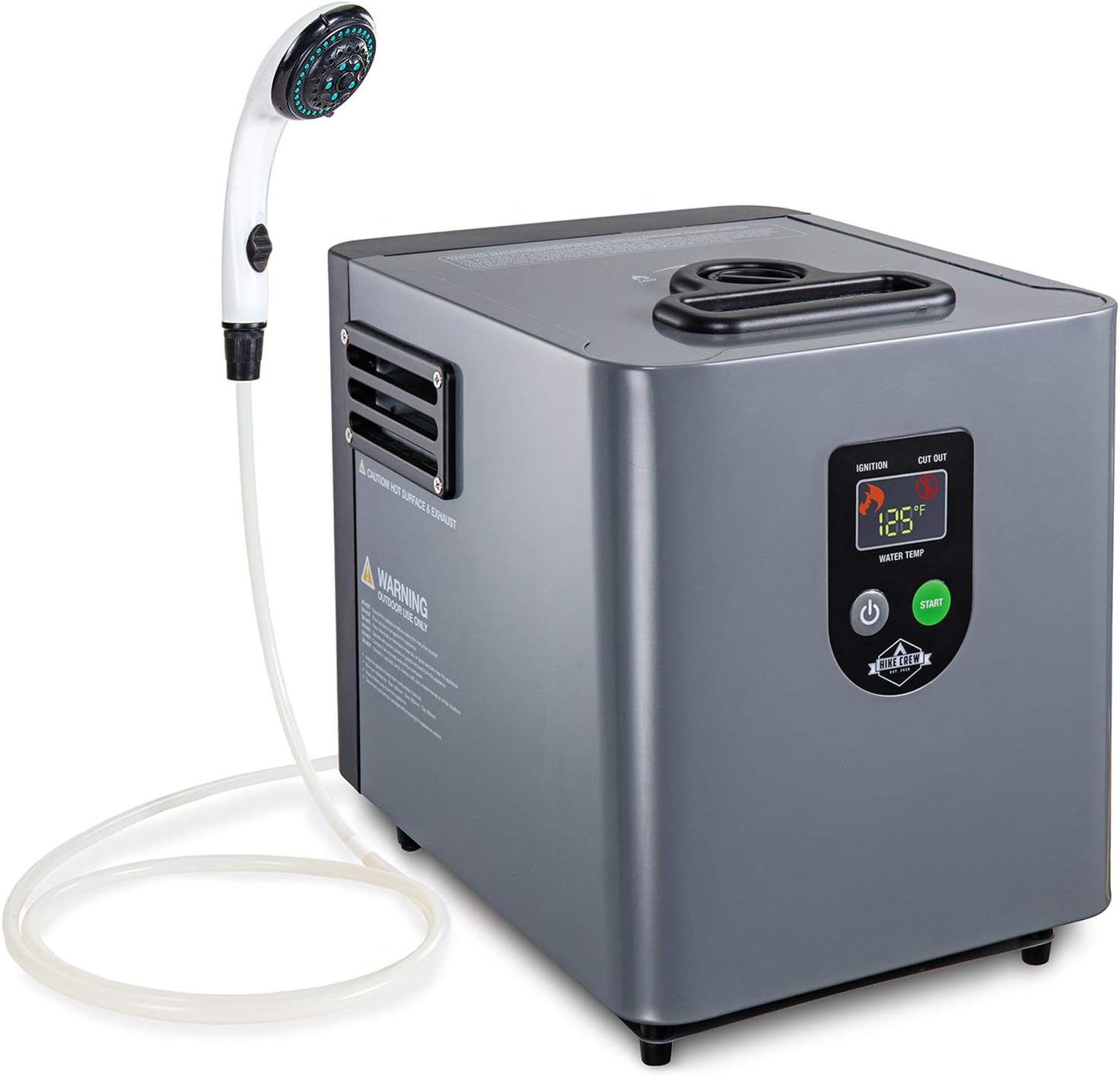 Hike Crew Portable Propane Shower Pump - Instant Hot!