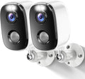 Security Cameras Wireless Outdoor 2K Battery WiFi Cameras - Color