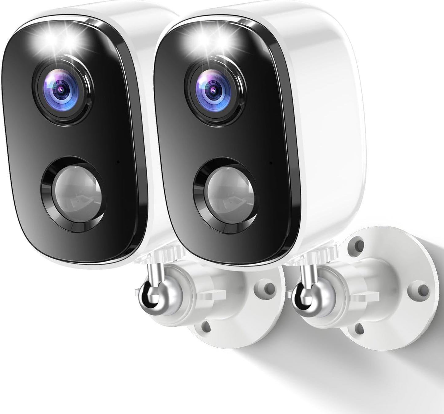 Wireless Outdoor Security Cameras with 2K Night Vision Features