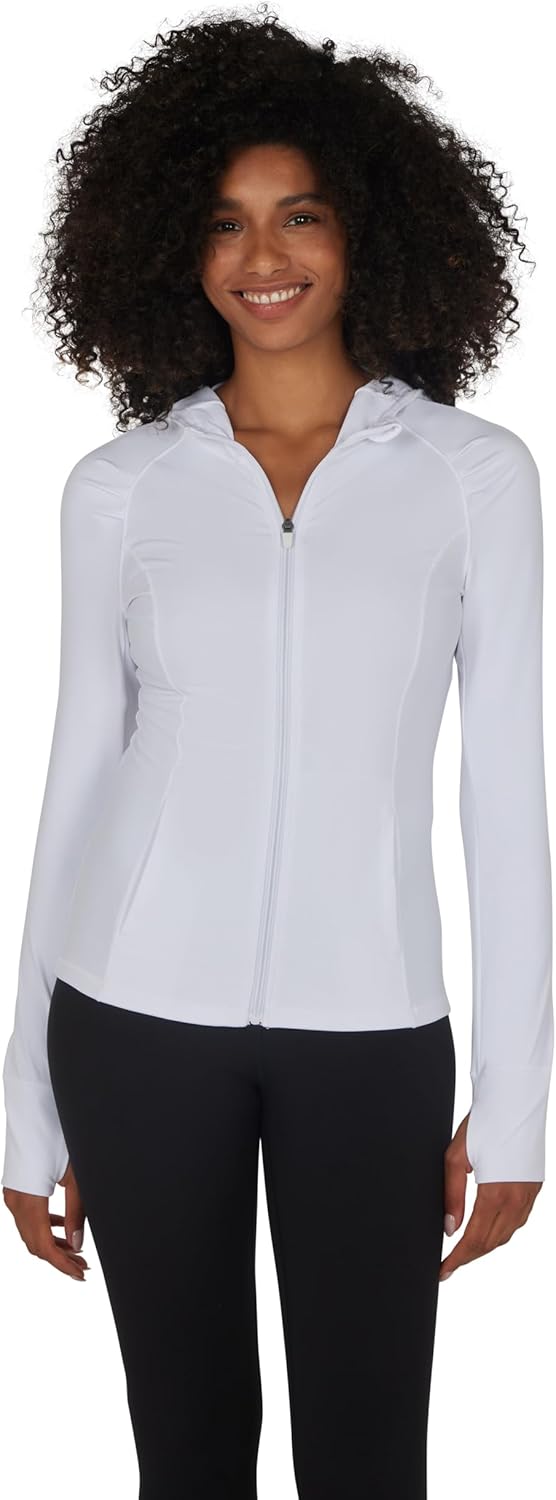 Yogalicious Lightweight Hooded Jacket for Running and Yoga