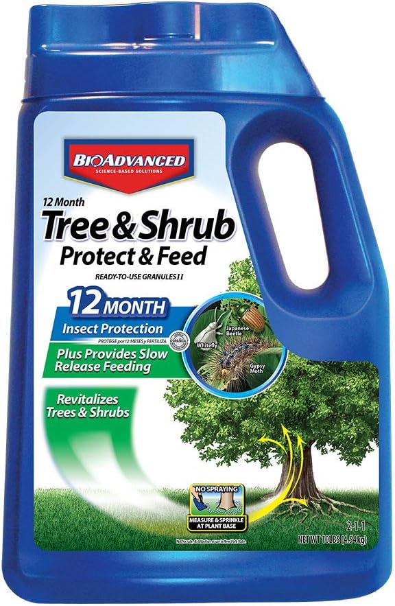 BioAdvanced 12 Month Tree and Shrub Protect and Feed II Granules