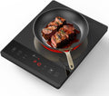 Electric Hot Plate for Cooking - Ultra-thin Portable Ceramic Cooktop