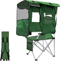 Portable Folding Camping Chair with Canopy for Outdoor Comfort