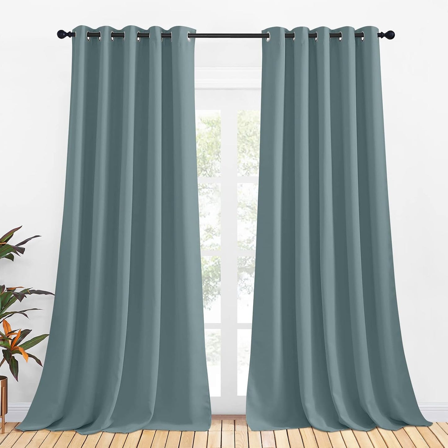 NICETOWN Blackout Drapery Panels for Elegant Bedroom Design
