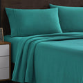 Flannel Sheets Twin Warm and Cozy Deep Pocket Bedding Set - Secure Fit