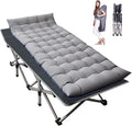 LILYPELLE Folding Camping Cot - Extra Wide Heavy Duty Portable Bed