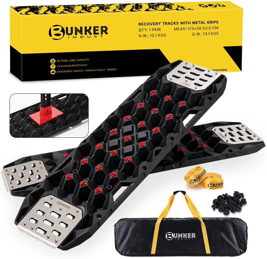 BUNKER INDUST Offroad Traction Board for Mud, Snow, and Sand
