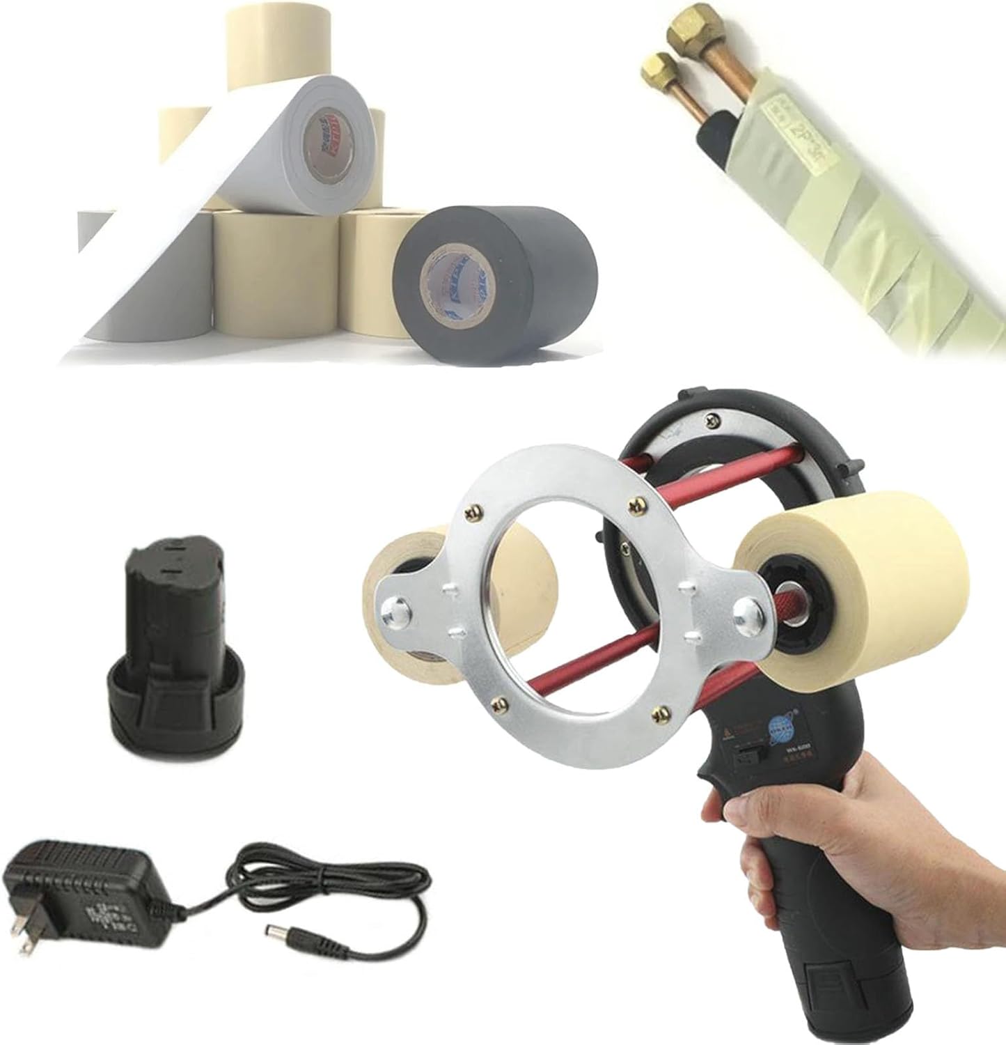Rusopobe: Fast Air Con Cable Tie Winding Machine