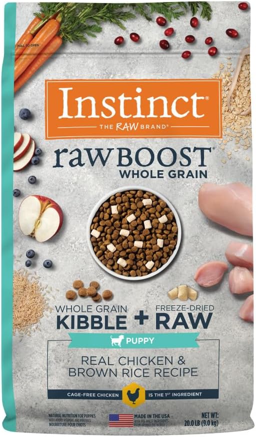 Instinct Raw Boost Puppy Dry Dog Food with Real Chicken & Rice