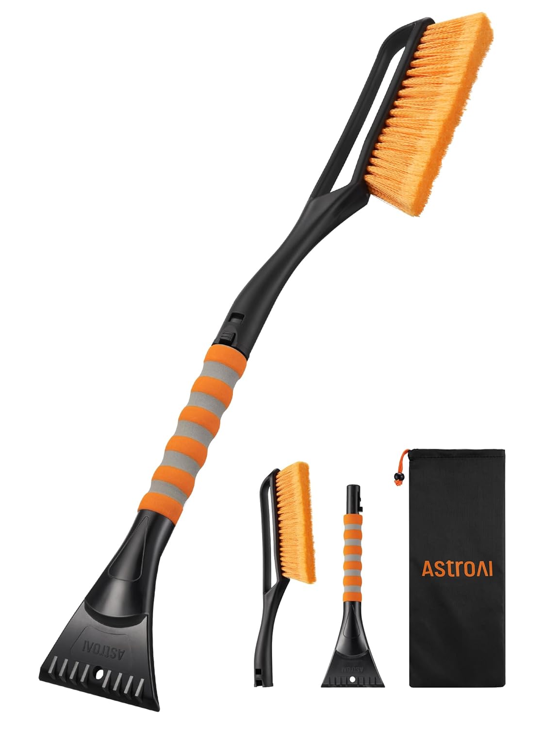 AstroAI 27 Snow Brush & Ice Scrapers - Ergonomic Grip