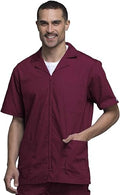 Cherokee Men's Zip Up Jacket Traditional Fit Lapel Collar - Durable