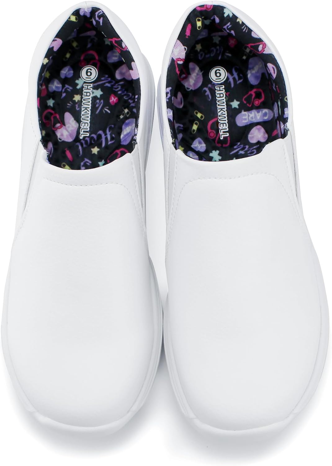 Hawkwell Women's Slip On Lightweight Nursing Shoes for Comfort