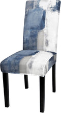 Gibelle Dining Room Chair Covers Set of 8 - Stretch, Removable
