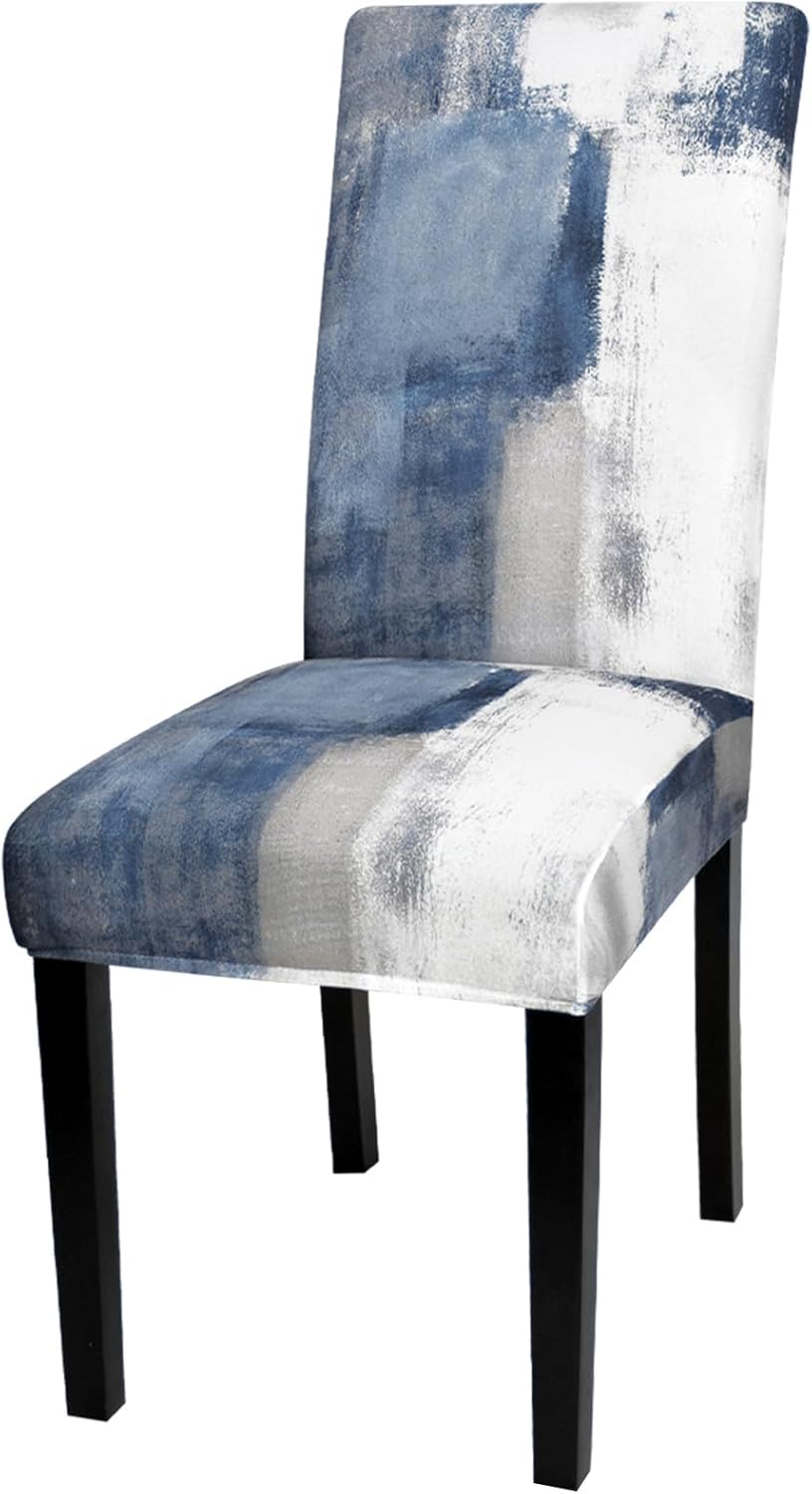 Gibelle Dining Room Chair Covers Set of 8 for Universal Fit