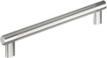 Amerock Bronx 8 in Polished Chrome Cabinet Pull - Modern Industrial