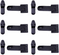 Wrought Iron Gate Flip Latch 5.75 in Pack of 6 - Rustic Two Sided Lock