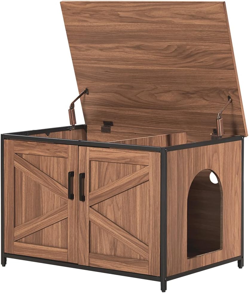 Top Opening Cat Litter Box Enclosure for Large Cats XL