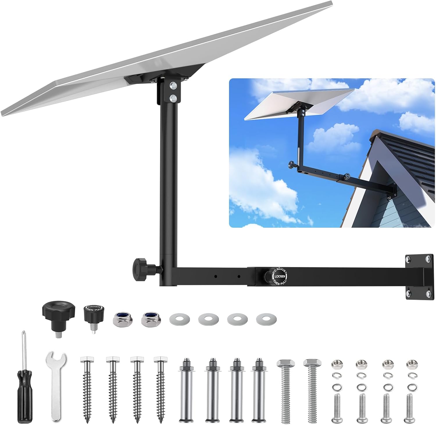Adjustable Starlink Gen 3 Mount for Optimal Satellite Internet