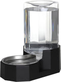 Sfozstra Dog Water Bowl Dispenser 7L Gravity Stainless Steel - Large
