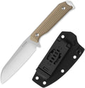 Kizer Begleiter Fix 3.75in Sheepsfoot Fixed Blade Knife - Compact EDC