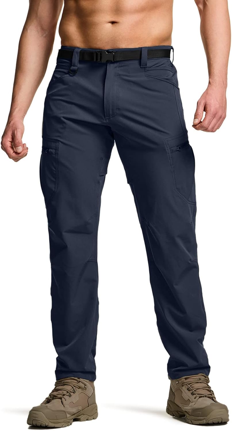CQR Men's Quick Dry Tactical Pants for Outdoor Adventures
