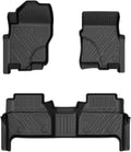 Mixsuper Liner Floor Mats for 2022-2025 Nissan Frontier Crew Cab - All