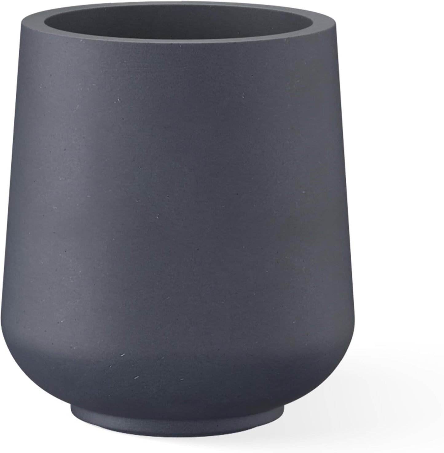 Kante 15.3 Dia Round Concrete Planter for Indoor Outdoor Use