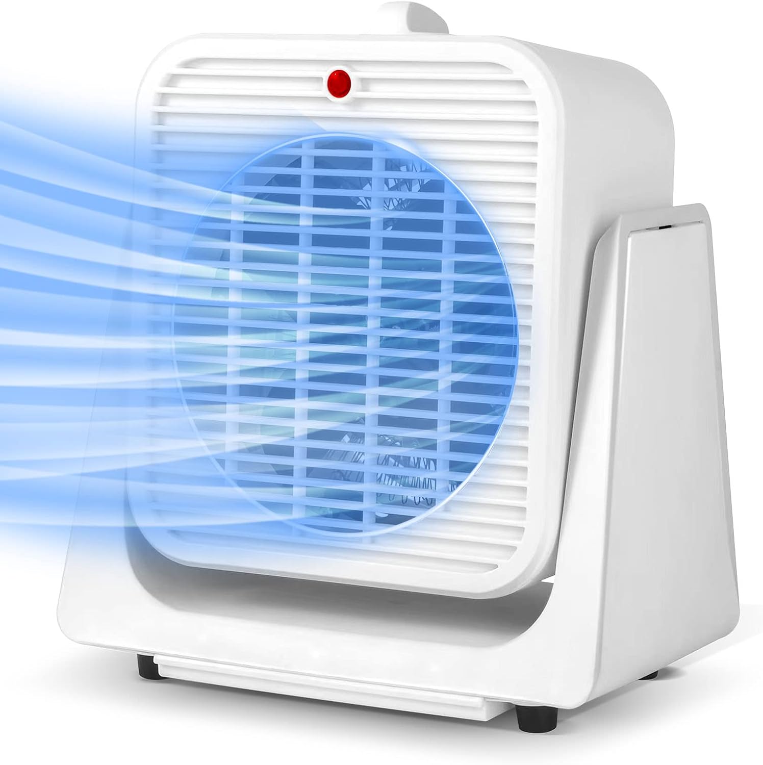 TRUSTECH Desk Heater Fan: Fast Heat & Cool!
