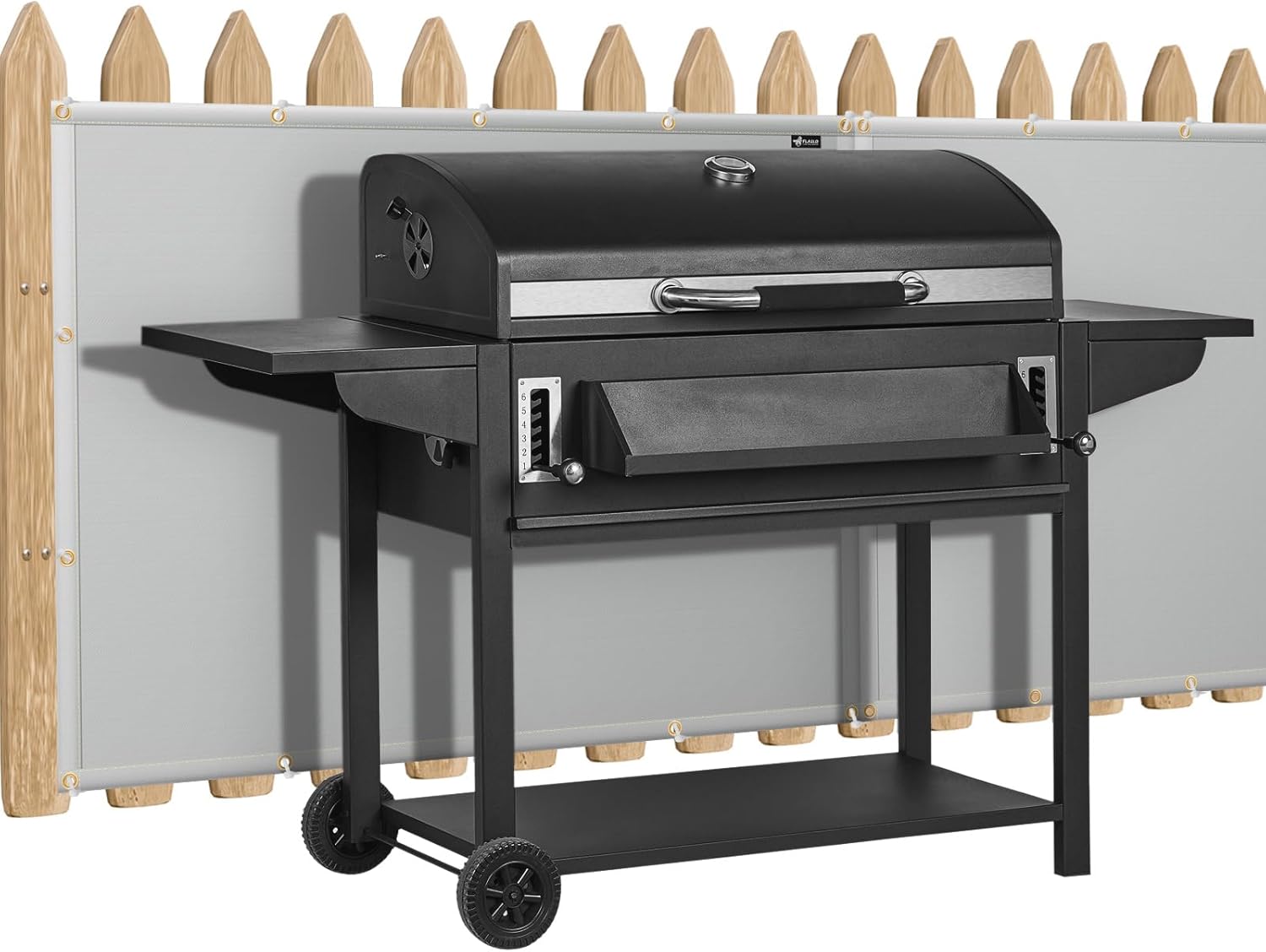 Heat Shield for Wall Behind Grill - Heavy Duty BBQ Protector
