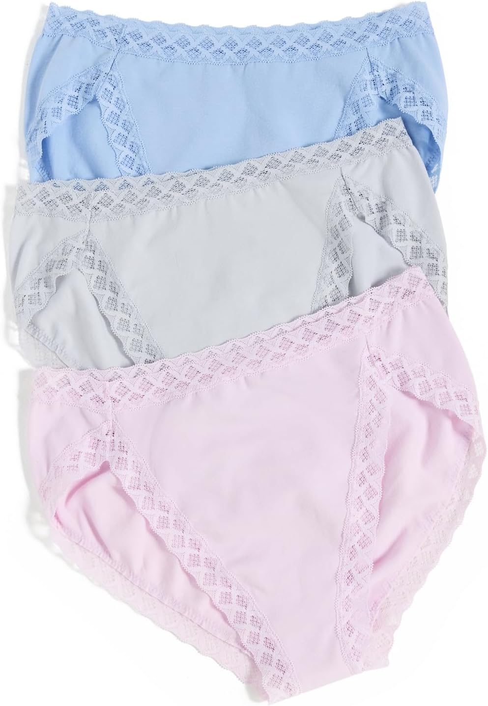 Natori Women's Bliss French Cut 3-Pack for Ultimate Comfort