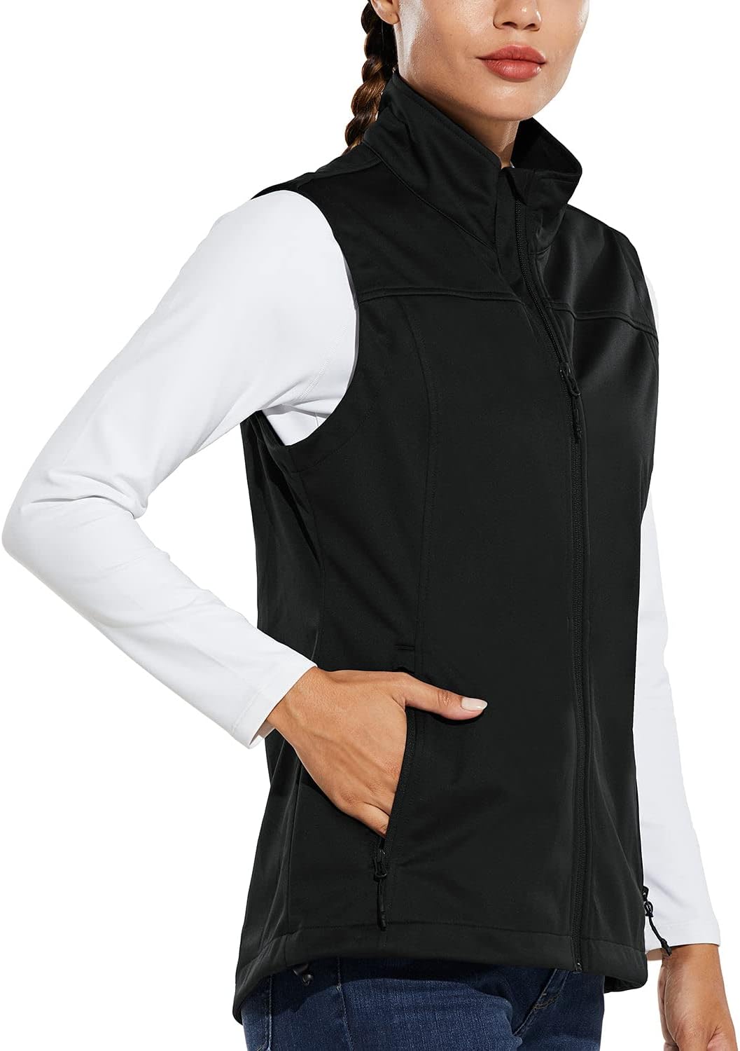 baleaf Women's Lightweight Vest for Running, Hiking, and Golf