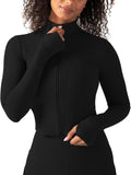 YITTY Active Women's Ultraluxe Full Zip Jacket - Lightweight Layering