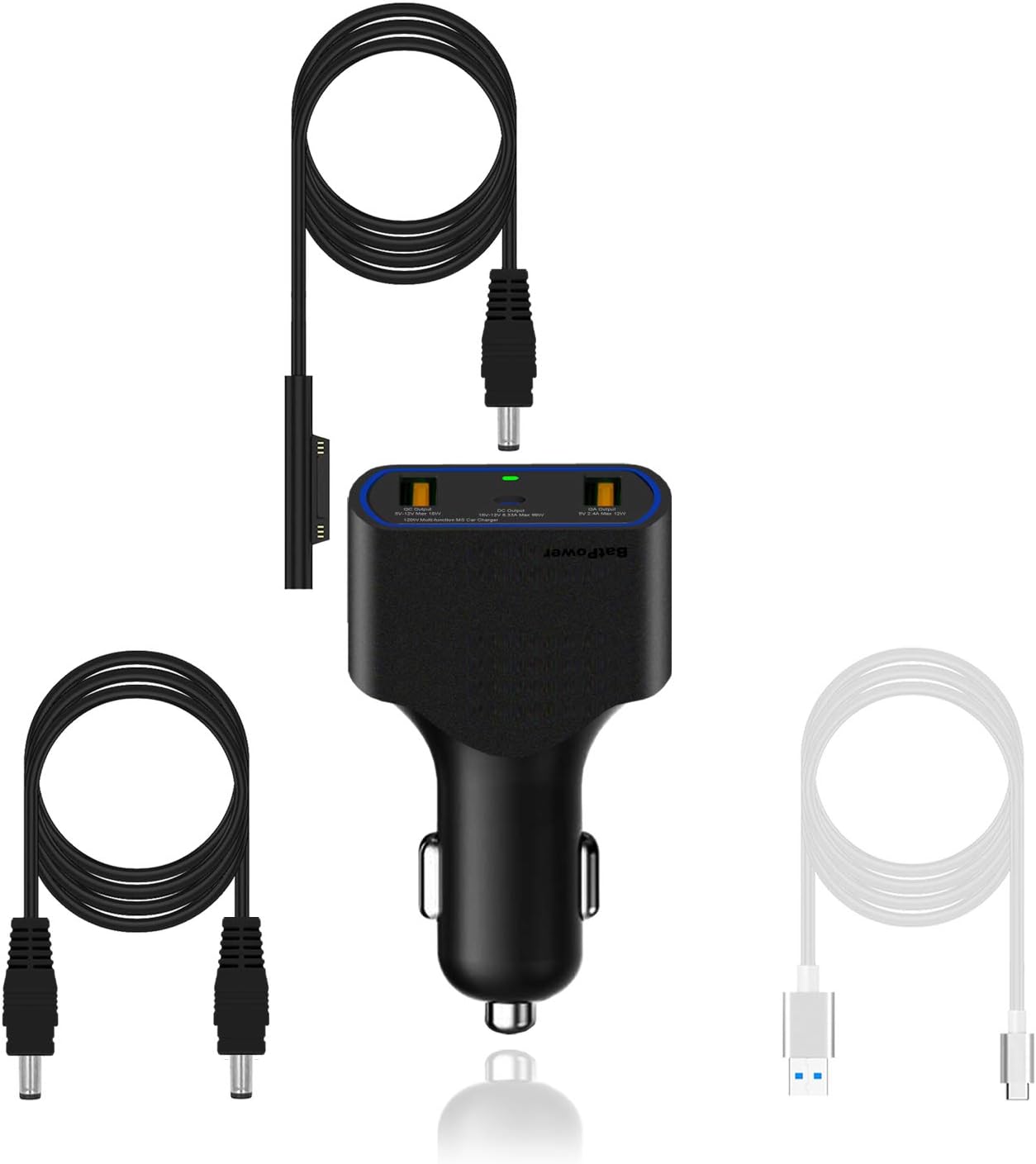 BatPower CCS2 High Power Delivery Car Charger for Surface Devices