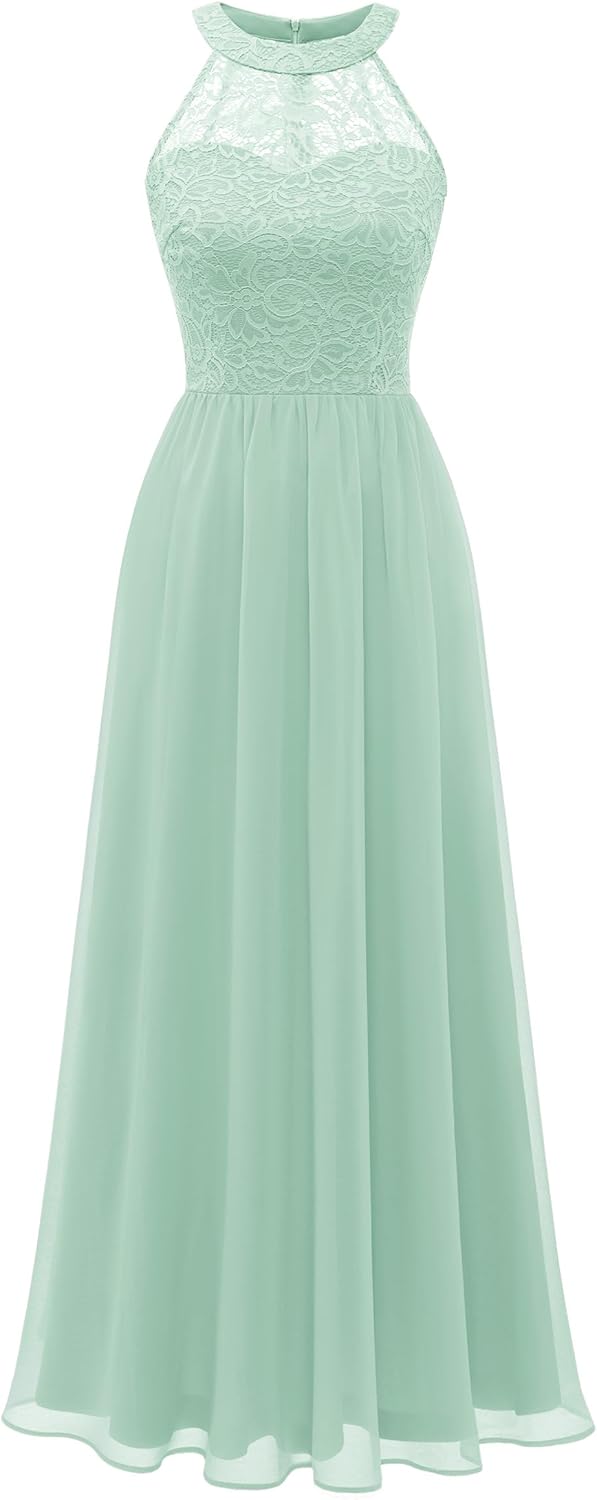 Wedtrend Women's Formal Dress: Halter Long Prom Dress