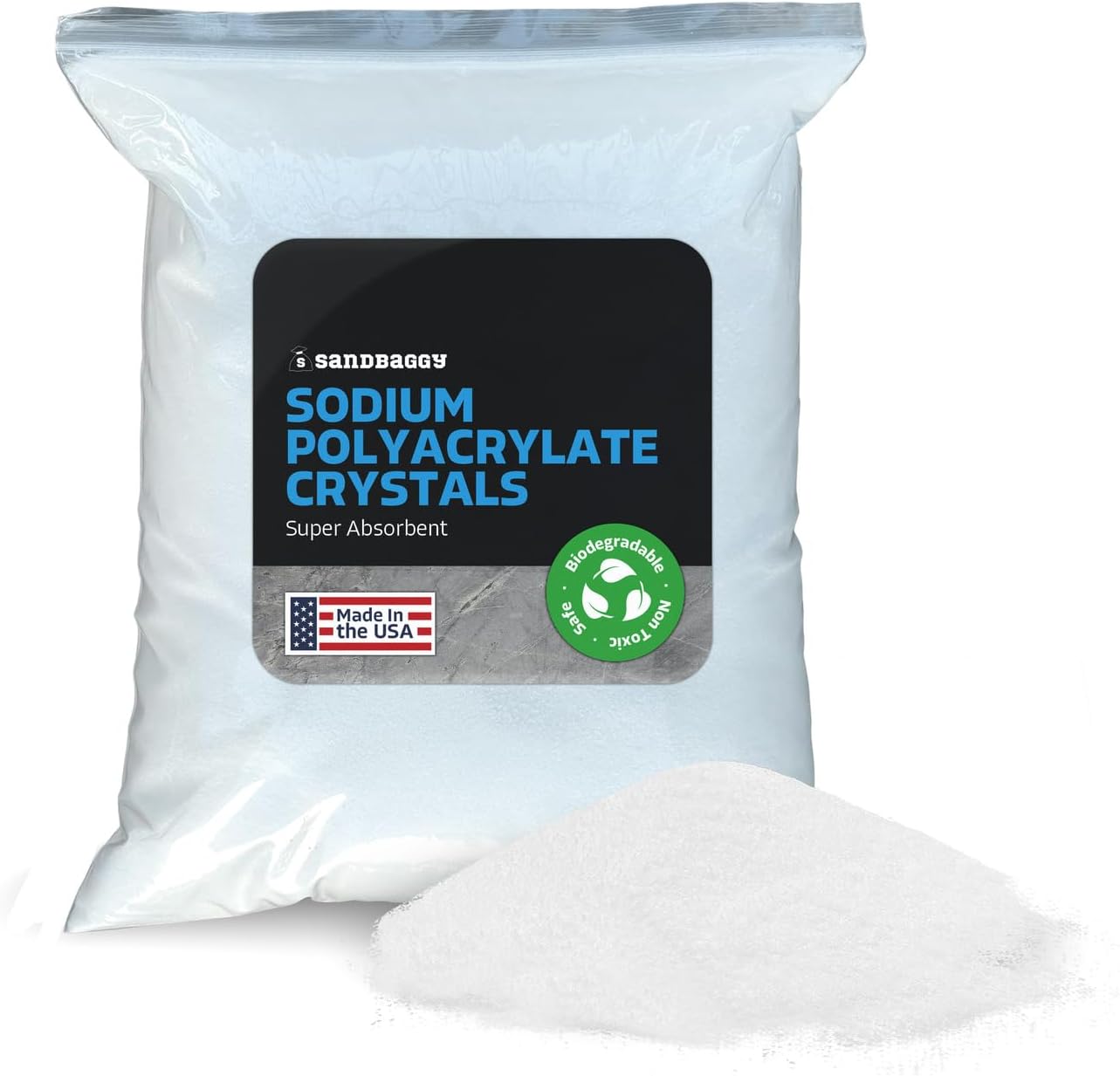 Sodium Polyacrylate Crystals - Super Absorbent Polymers for All