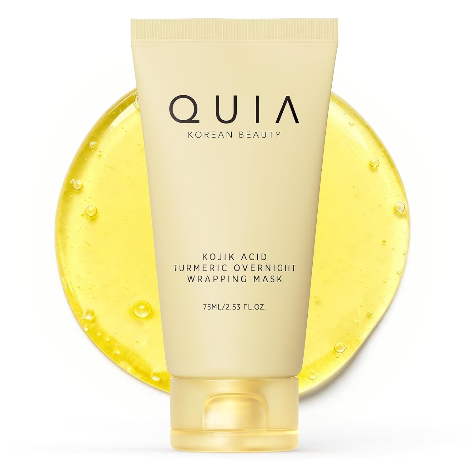 QUIA Turmeric + Kojic Acid Overnight Mask for Glowing Skin